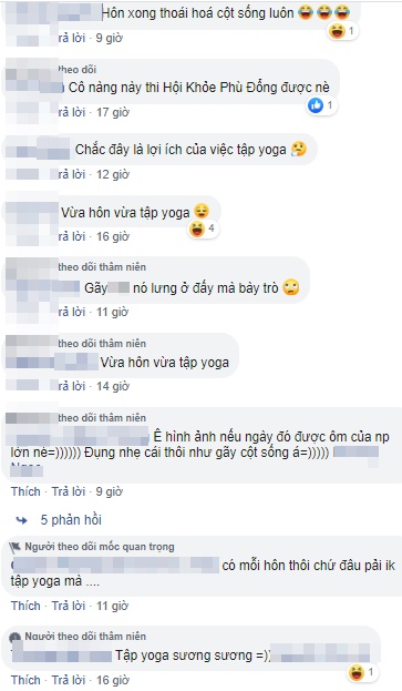 hon nhau nhu nuot luoi da la gi tu the yeu cua doi ban tre khien nguoi nhin muon gay cot song