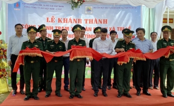 PV GAS tài trợ 4 tỷ đồng xây dựng Trạm xá quân dân y xã Tri Lễ, Nghệ An