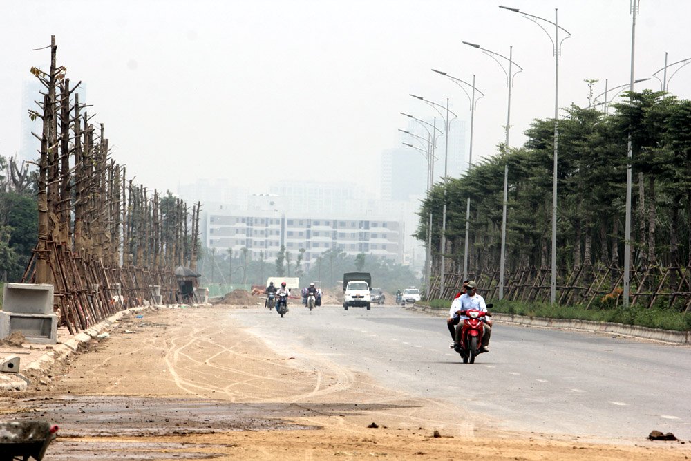 duong nghin ty ha noi chua xong xe hop vu vu phong