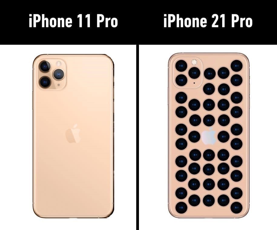 cuoi bo truoc loat anh che hai huoc ve iphone 11 cua dan mang