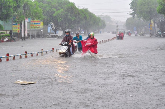 ap thap xuat hien tren bien tay nguyen va nam bo tiep tuc mua lon