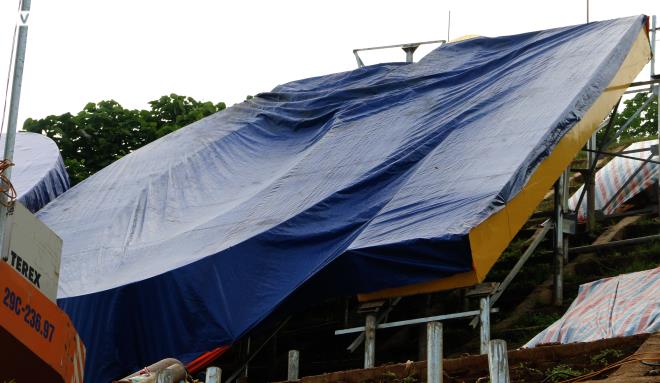 Cận cảnh khẩu hiệu 11 chữ được đầu tư gần 11 tỷ đồng ở Hòa Bình xôn xao dư luận - 6