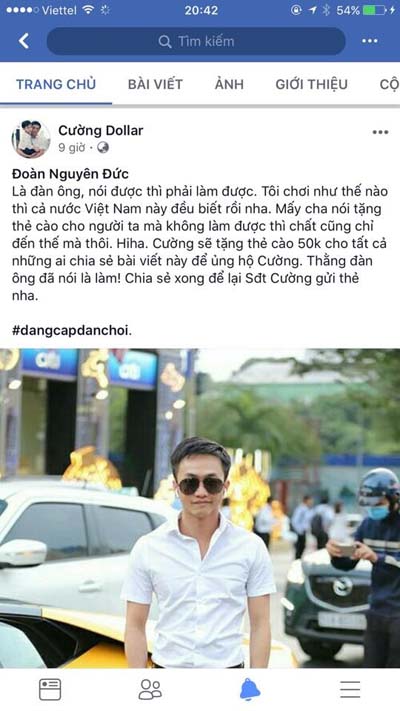 ngoai cuong do la nhieu nghe si cung khon don vi bi lam gia facebook