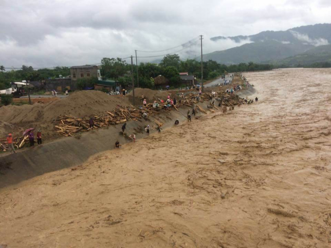 yen bai nguoi dan lao minh ra dong lu vot trau bo