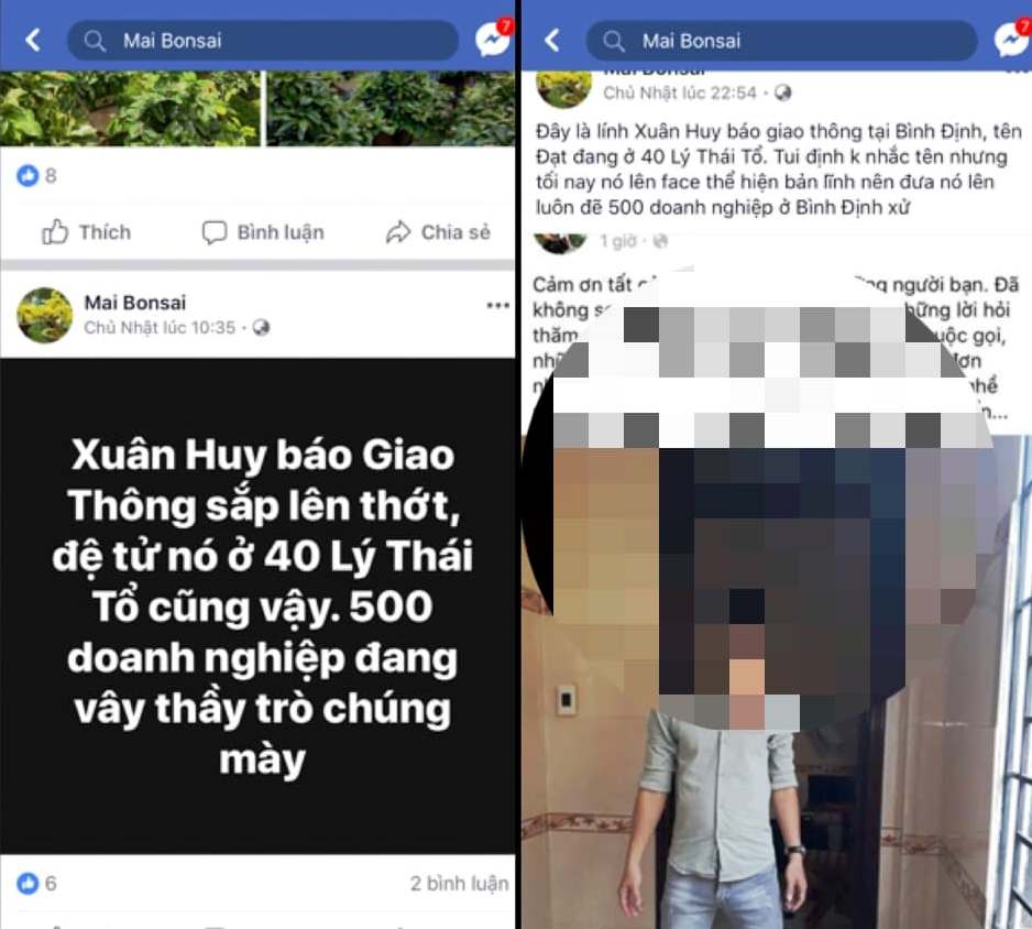 nha bao bi boi nho tren facebook cong an vao cuoc dieu tra