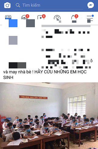 nhieu hs o binh dinh deo khau trang trong gio hoc vi hoi thoi