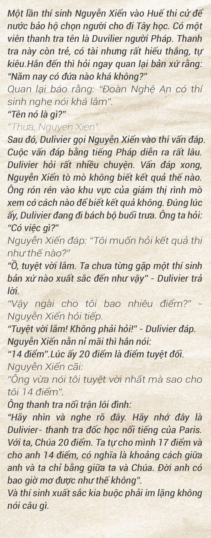 con trai nguyen xien bo toi khong xin cho con vao cho thom