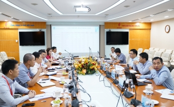 Tổng giám đốc PVN Lê Mạnh Hùng làm việc với PV GAS: PV GAS đã sớm hoàn thành kế hoạch năm 2020 về sản xuất kinh doanh LPG và nộp Ngân sách Nhà nước