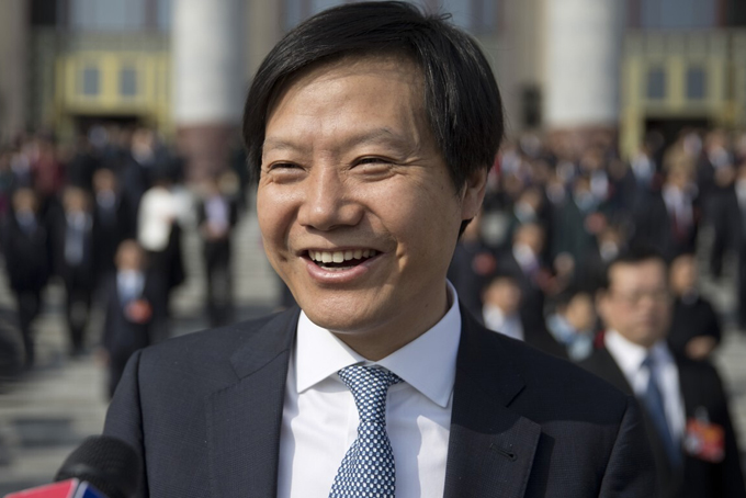 Nhà sáng lập Xiaomi Lei Jun. Ảnh: AP.