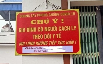 Sẽ không treo biển trước cửa nhà người về từ TP.HCM?