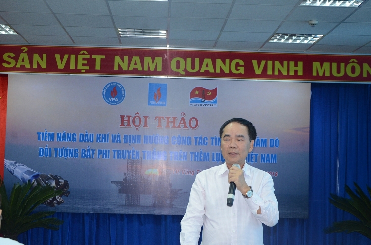 hoi dkvn to chuc hoi thao tiem nang dau khi va dinh huong cong tac tim kiem tham do doi tuong bay phi truyen thong