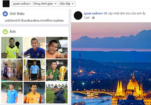 trong tai thai lan hoi han xin loi cdv viet nam tren facebook ca nhan