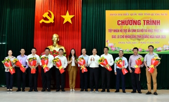 PV GAS tham gia Chương trình ủng hộ đồng bào của Đoàn Đại biểu Quốc hội tỉnh Quảng Ngãi