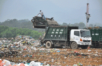 Đề nghị dừng tiếp nhận rác vào bãi rác Nam Sơn tối thiểu 3 ngày