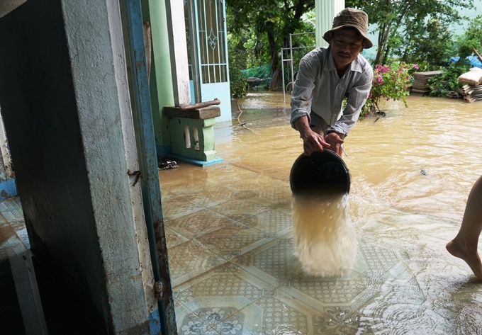 lu rut cham nhieu noi o quang ngai van menh mong nuoc