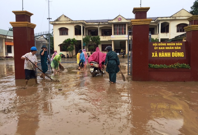 lu rut cham nhieu noi o quang ngai van menh mong nuoc