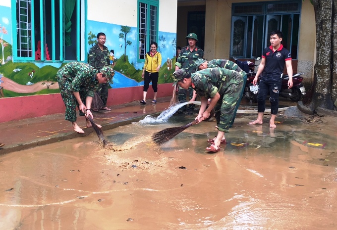 lu rut cham nhieu noi o quang ngai van menh mong nuoc