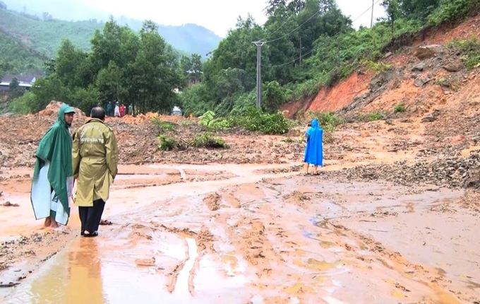 lu rut cham nhieu noi o quang ngai van menh mong nuoc