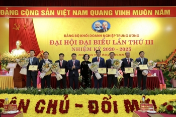 Tổ chức lễ gắn biển hai công trình Dầu khí chào mừng Đại hội đại biểu toàn quốc lần thứ XIII của Đảng