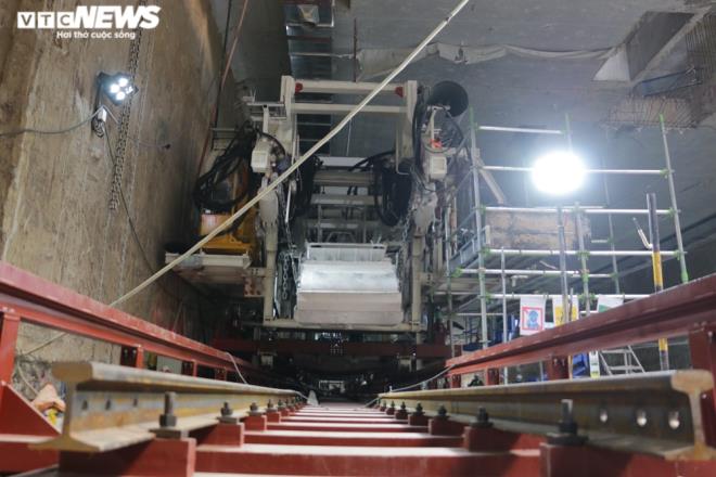 Máy khoan 850 tấn đào hầm đường sắt Nhổn - ga Hà Nội có gì đặc biệt? - 1