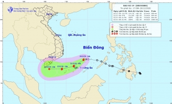 Petrovietnam chủ động ứng phó với cơn bão số 14