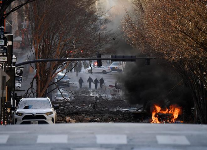 Cảnh sát Mỹ: Vụ nổ rung chuyển thành phố Nashville là hành động cố ý - 1