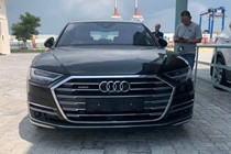 audi nang tam a8 moi sang trong va an toan hon